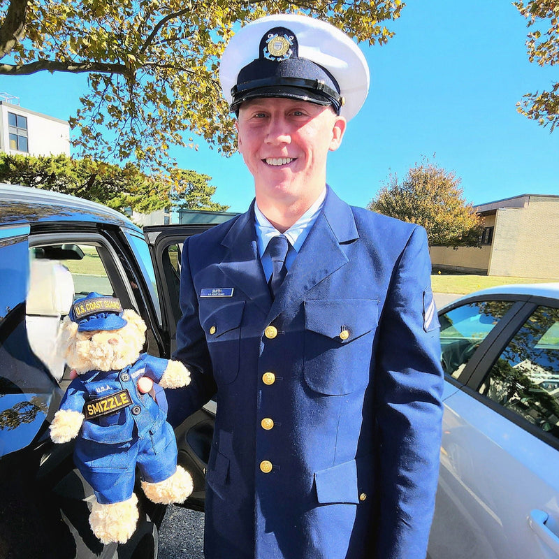 Coastie Sleeptight - Coast Guard Teddy Bear - ZZZ BEARS - 