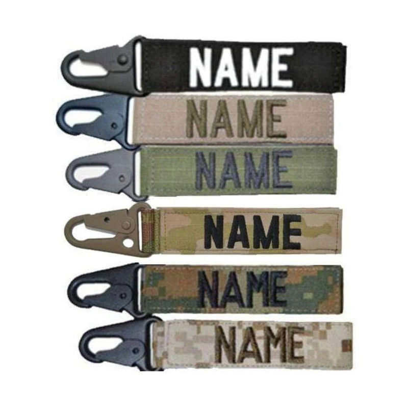 Custom Name Tape Keychain - ZZZ BEARS - 