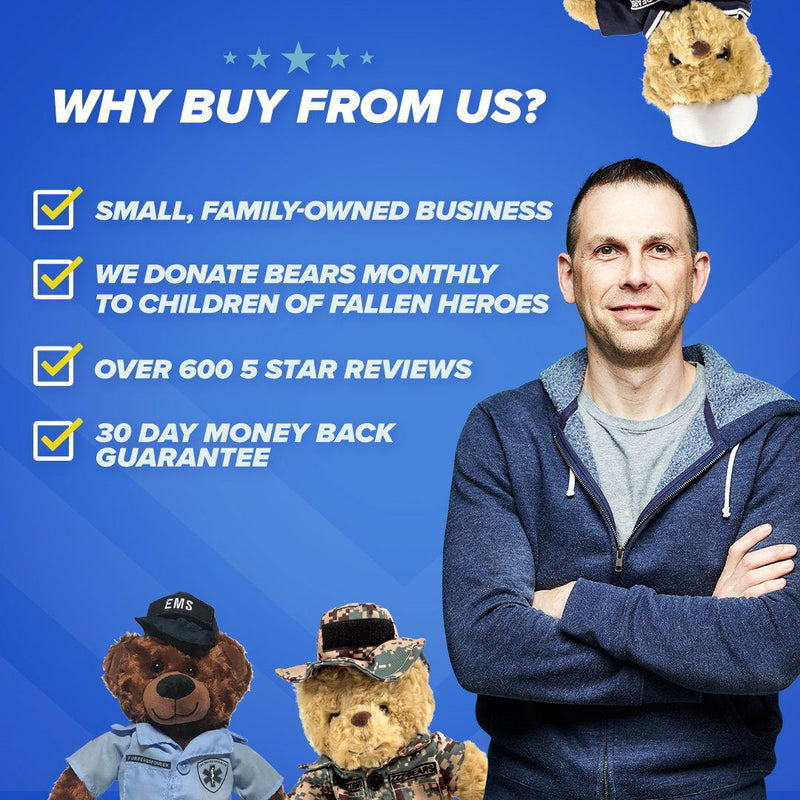Guardian Sleeptight Space Force Bear - ZZZ BEARS - 