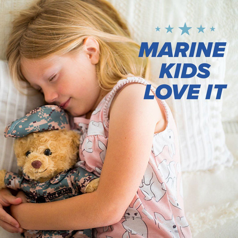 Marine Cammo Teddy Bear Personalized Bundle - ZZZ BEARS - 