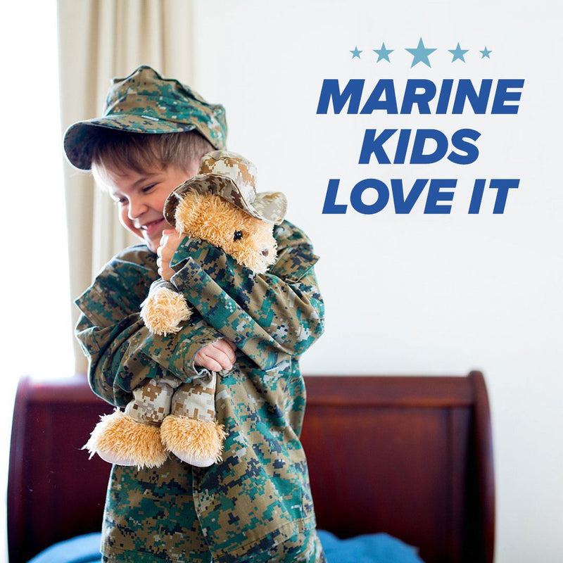 Marine Cammo Teddy Bear Personalized Bundle - ZZZ BEARS - 