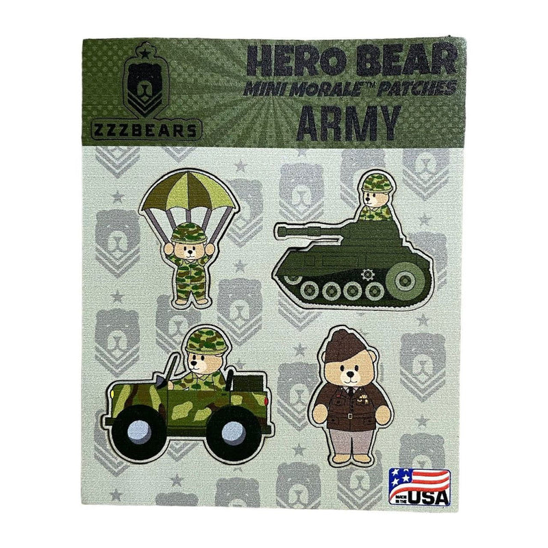 Mini Moral Plate Carrier and Patches - ZZZ BEARS - 