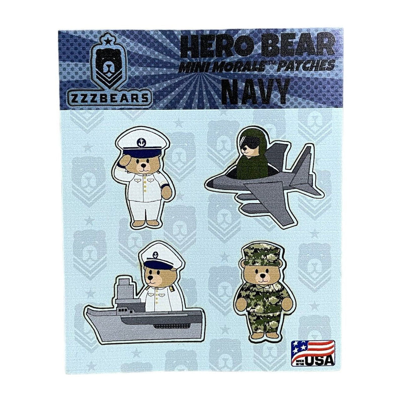Mini Moral Plate Carrier and Patches - ZZZ BEARS - 