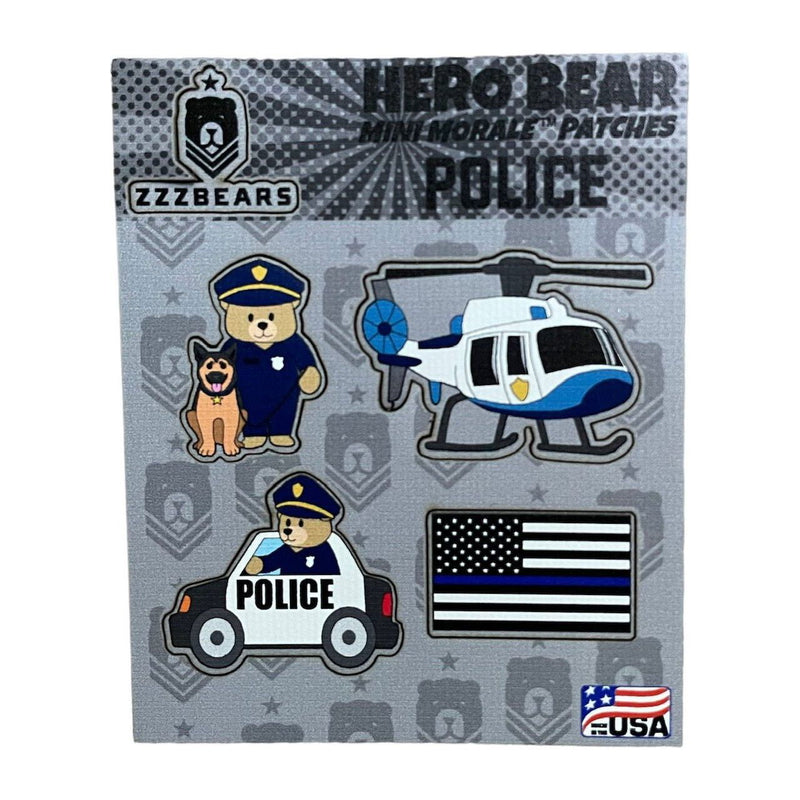 Mini Moral Plate Carrier and Patches - ZZZ BEARS - 
