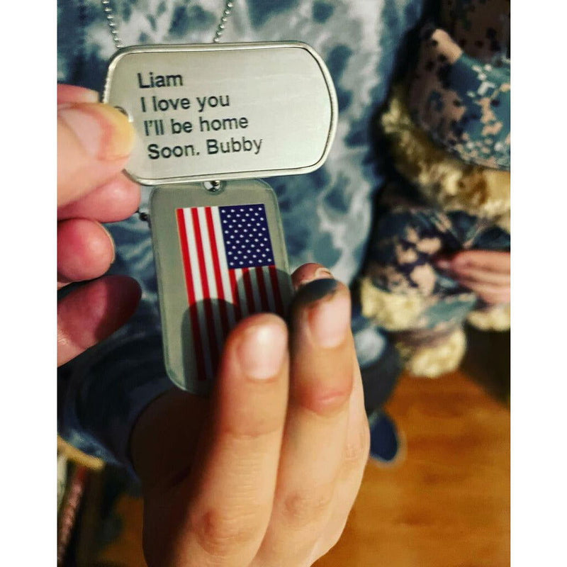 Personalized dog tags - ZZZ BEARS - 