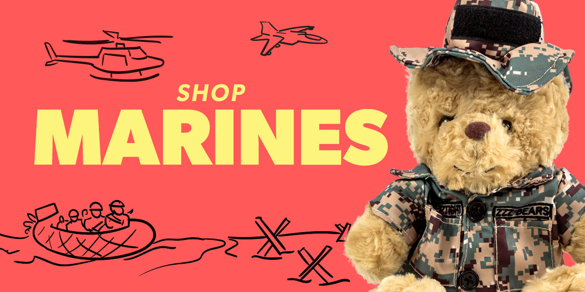 Marine teddy bears