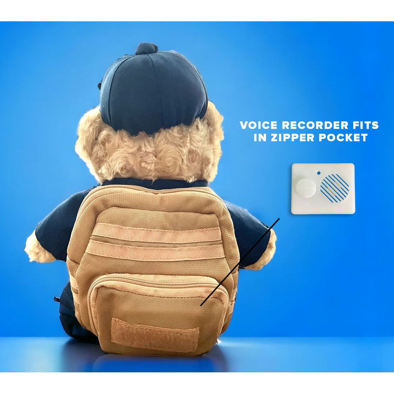 Recordable Coast Guard Bear - ZZZ BEARS - 