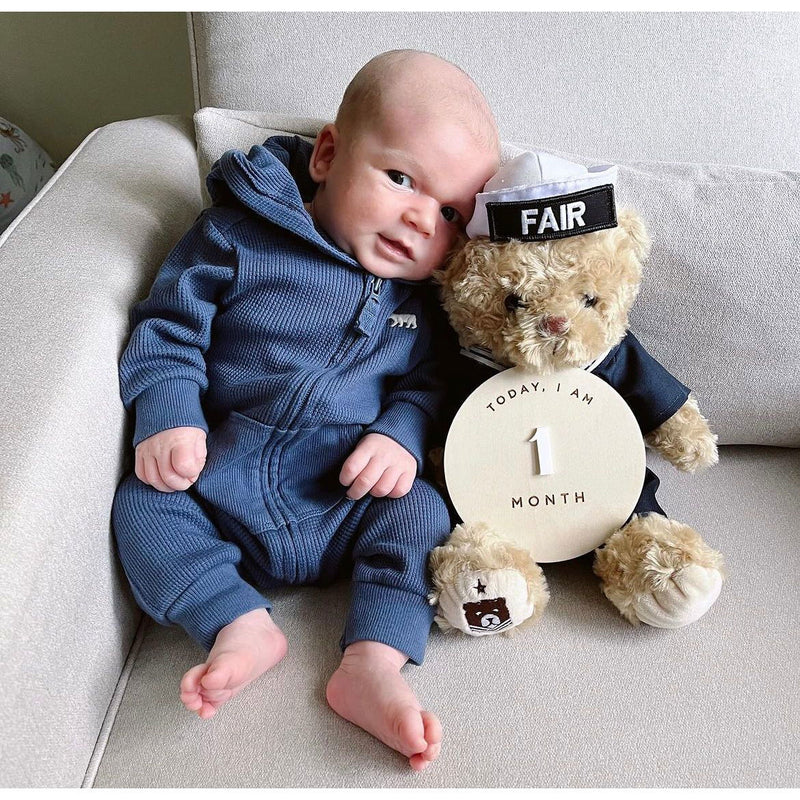 Recordable Navy Bear - ZZZ BEARS - 
