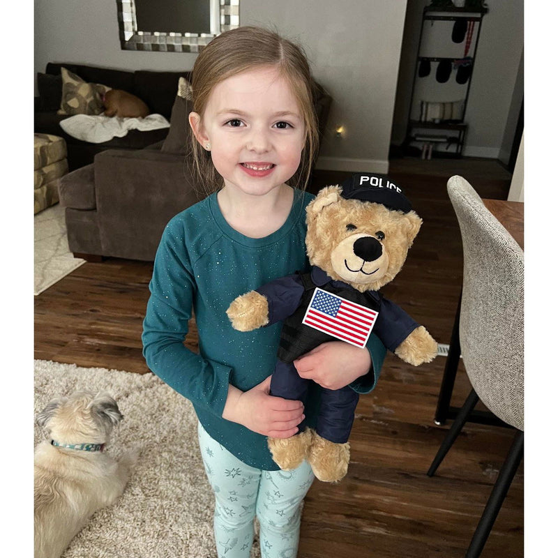 Recordable Police Bear - ZZZ BEARS - 